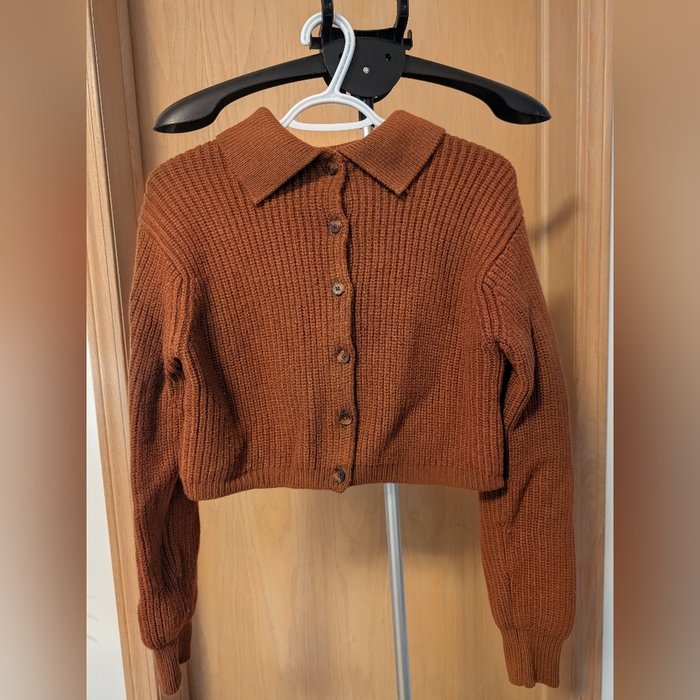 Wilfred Brown Nextdoor Button-Up Cardigan
